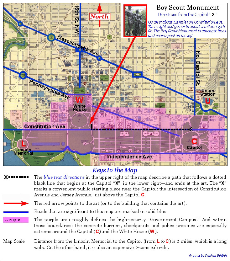 Display printer-friendly map