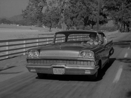 1958 Mercury Montclair in "The Hitch-Hiker"