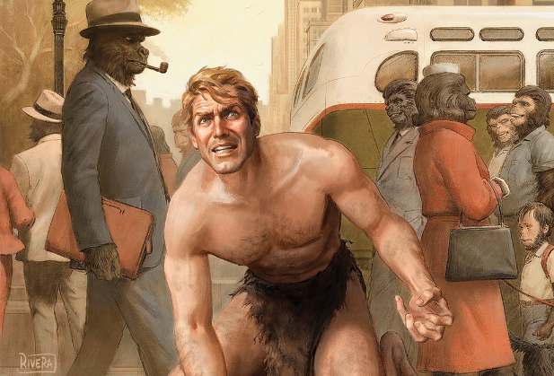 Planet of the Apes graphic novel of Rod Serling's original script