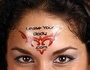 your body as a billboard